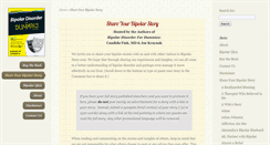 Desktop Screenshot of bipolar-story.com