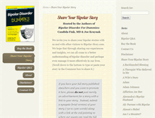 Tablet Screenshot of bipolar-story.com